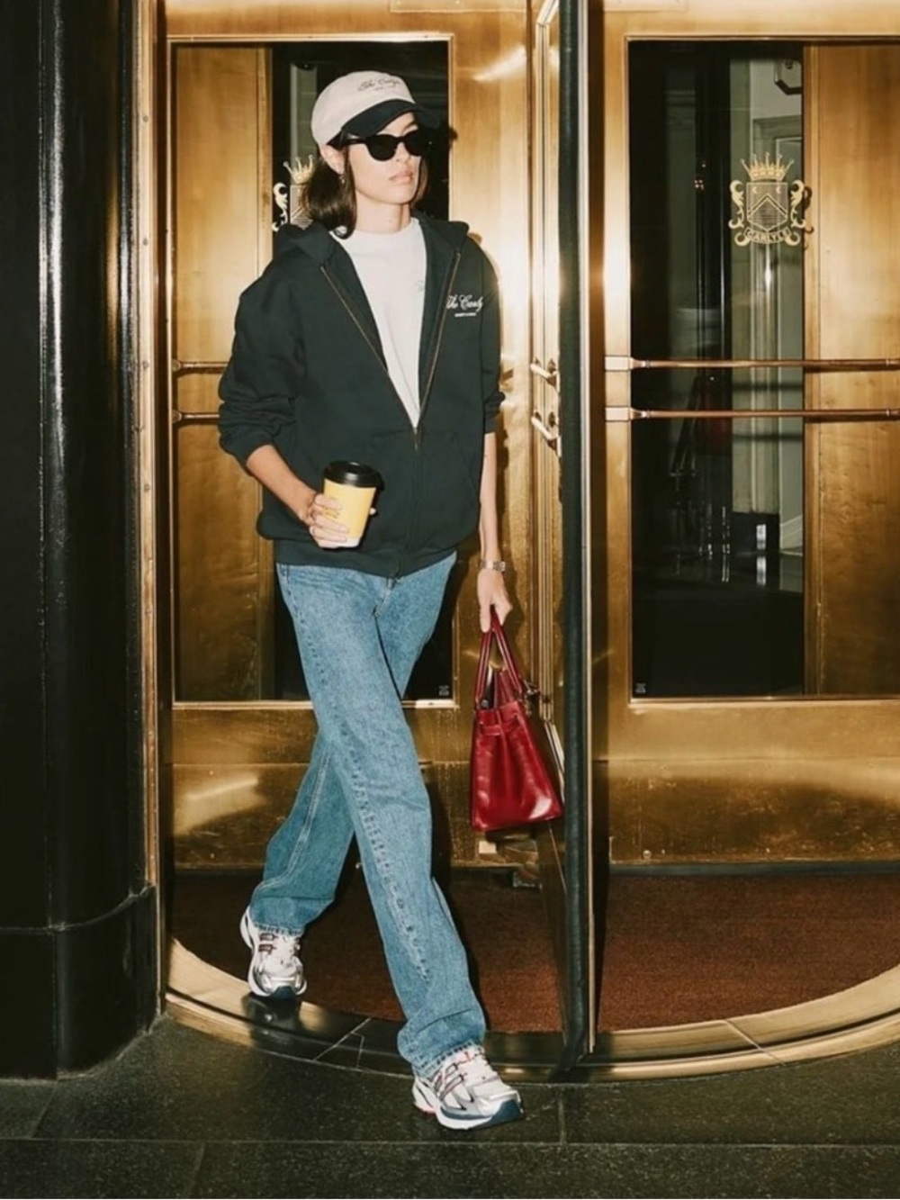 Sporty & Rich Caryle Hotel Zip Up